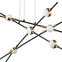 Дополнительная картинка Подвесная светодиодная люстра Lightstar Bergamo 745247