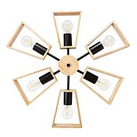 Дополнительная картинка Потолочный светильник Arte Lamp Brussels A8030PL-6BK