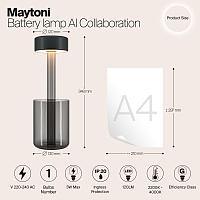 Дополнительная картинка Аккумуляторный светильник Maytoni MOD229TL-L3B3K3