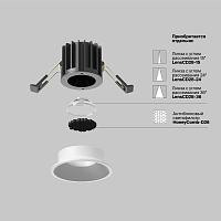 Дополнительная картинка Встраиваемый светильник Technical DL058-7W2.7K-W