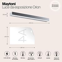 Дополнительная картинка Подсветка для зеркал Maytoni MIR011WL-L9S4K