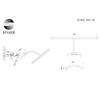 Дополнительная картинка Подсветка для картин ST Luce SL595.701.01