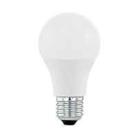 Дополнительная картинка Лампа светодиодная диммируемая Eglo E27 9W 3000K матовая 11684