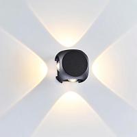 Дополнительная картинка Уличный настенный светодиодный светильник Odeon Light Hightech Miko 4222/8WL