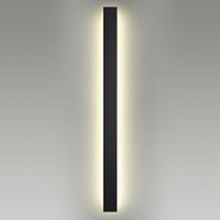 4379/29WL HIGHTECH ODL23 239 черный/металл Настенный светильник IP54 LED 29W 950Лм 3000K FIBI светильники