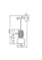 Дополнительная картинка Настенный светильник (бра) Maytoni MOD267WL-L18G3K